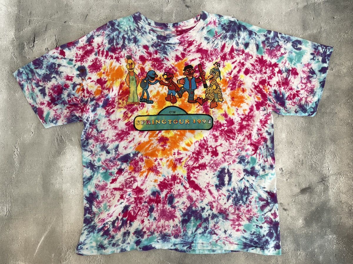 Vintage Sesame Street Grateful Dead Tシャツ