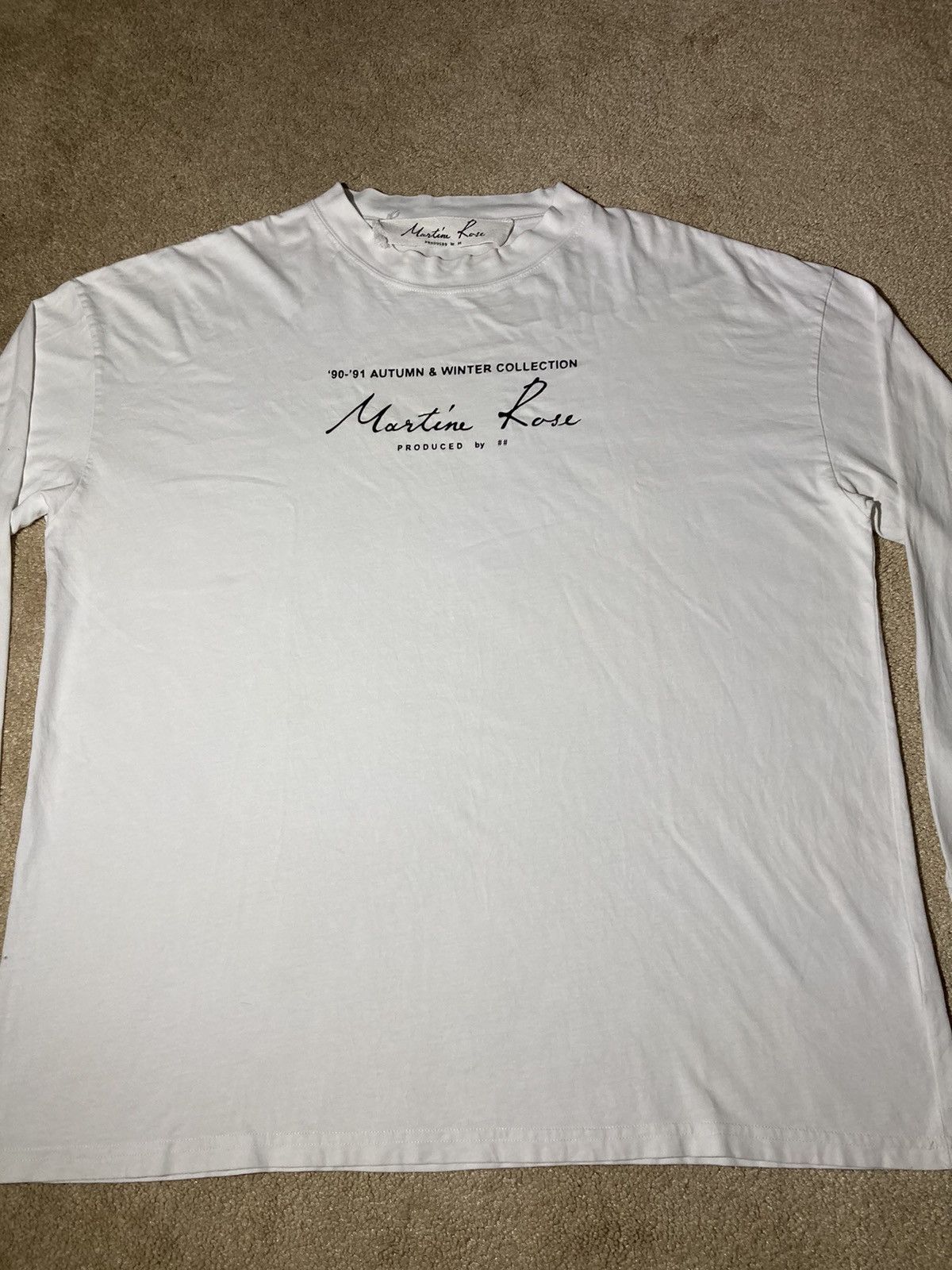 Been Trill × Martine Rose SS15 Martine Rose Been Trill 90-91 Autumn Winter Logo 2015 Size US L / EU 52-54 / 3 - 2 Thumbnail