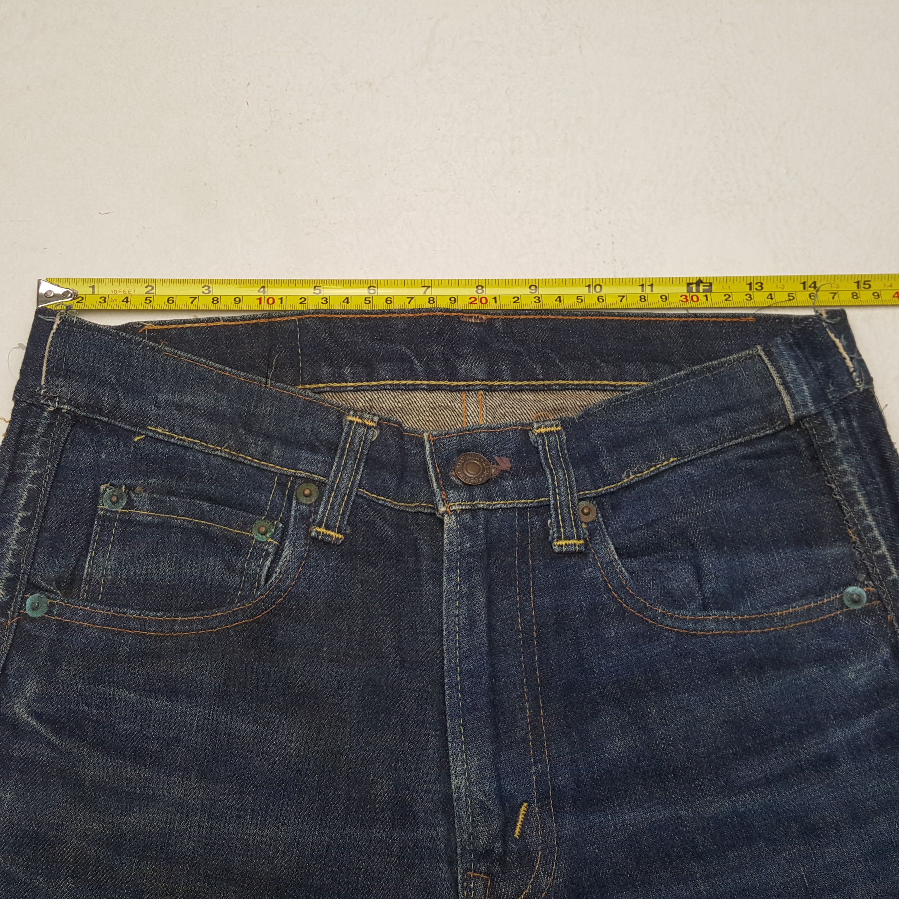 Denime Denime Jeans Streetwear Style RR17 Size US 29 - 7 Thumbnail