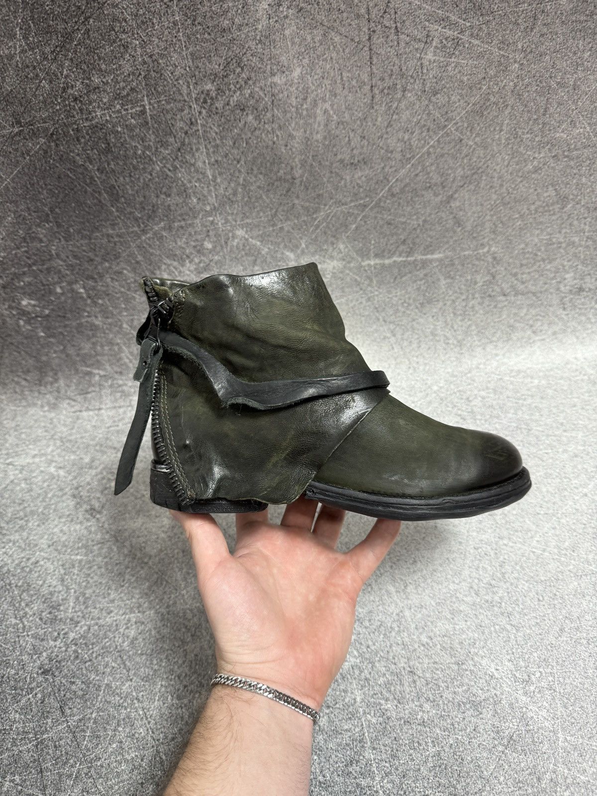 A.S. 98 Airstep Guidi 14h Addiction Style Leather Boots