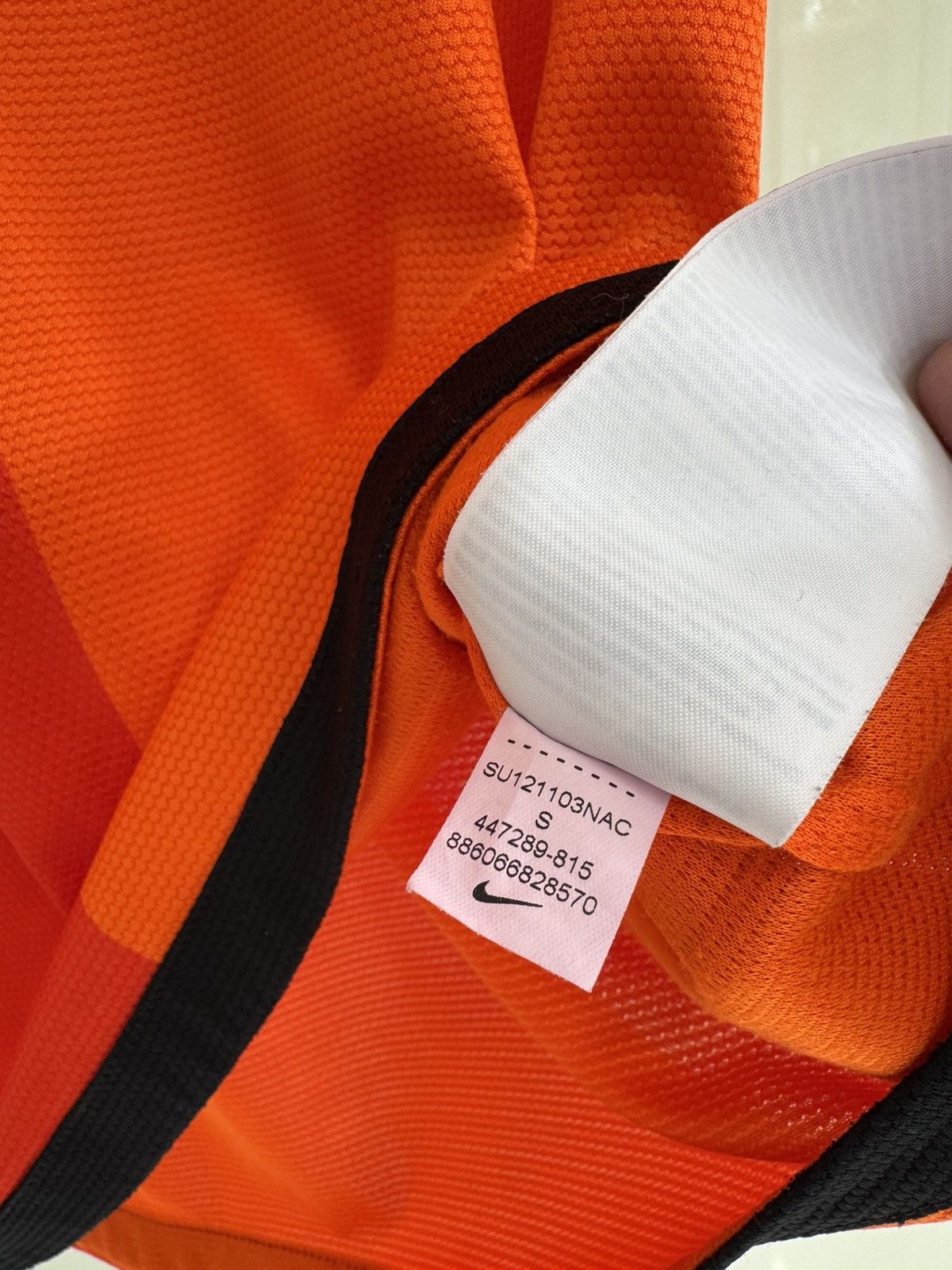 Nike Netherlands 2012-2013 Home Soccer Jersey Football Kit Shirt Size US S / EU 44-46 / 1 - 11 Thumbnail
