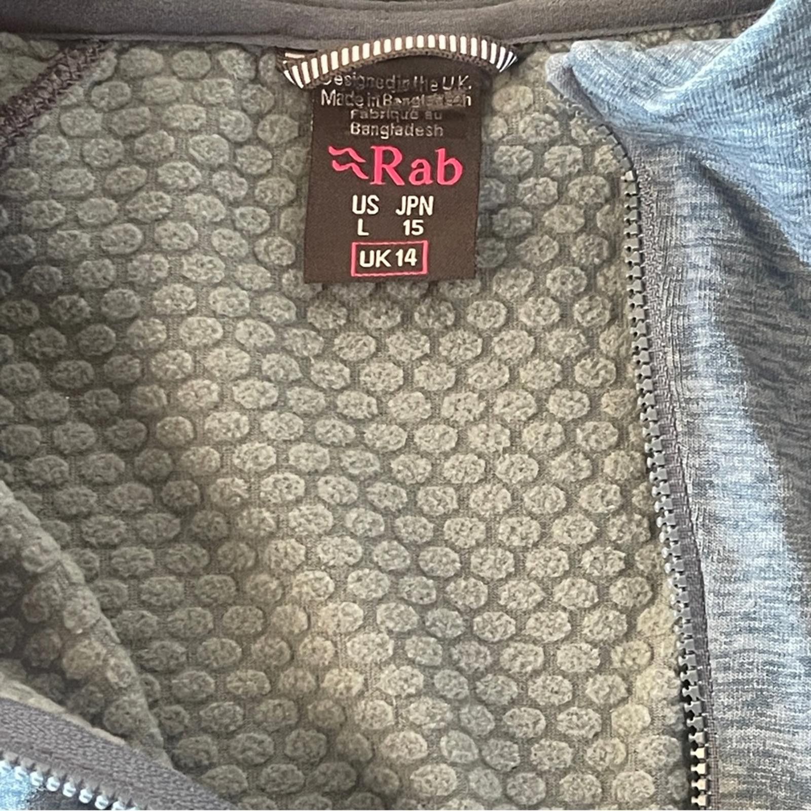 Rab RAB Dark Gray Quarter-Zip Pullover in size L Size L / US 10 / IT 46 - 6 Thumbnail