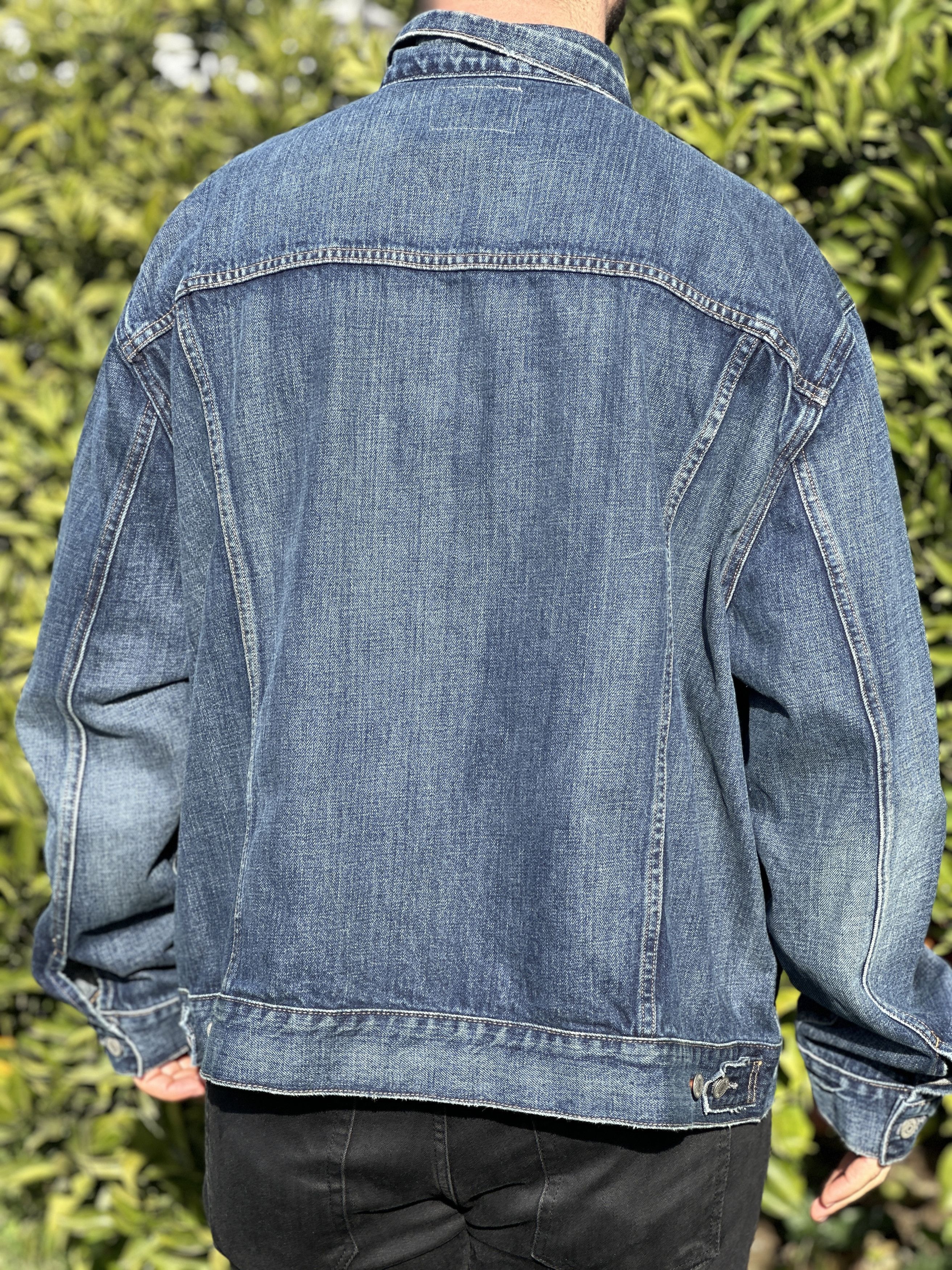 Ralph Lauren RRL Ralph Lauren Denim Jacket Distressed Trucker Size 2XL Size US XXL / EU 58 / 5 - 3 Thumbnail
