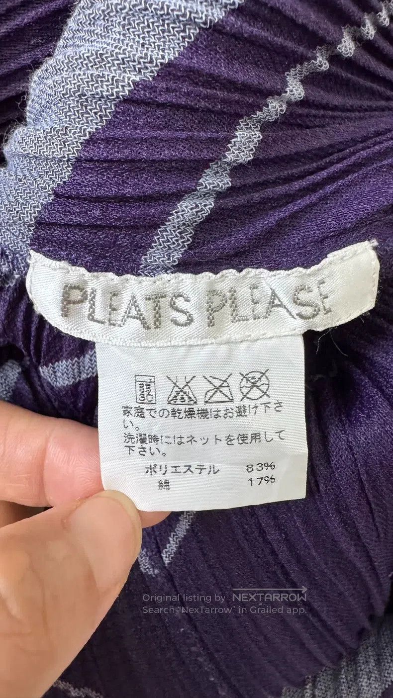 Issey Miyake Issey Miyake Purple Top Size L / US 10 / IT 46 - 6 Thumbnail
