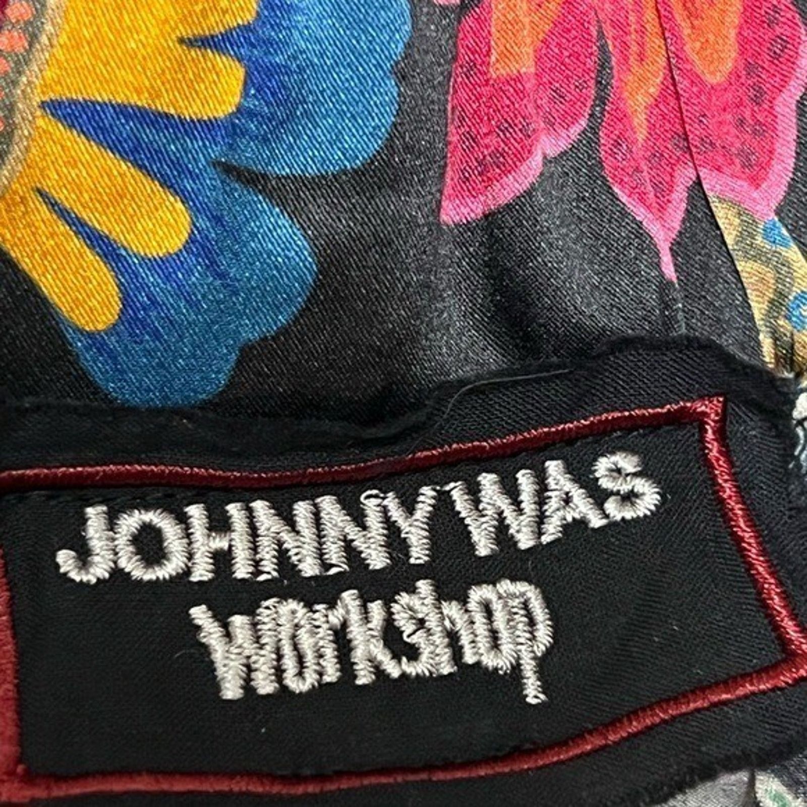 Johnny Was Johnny Was SIDONIA silk pants size M A000337 Size 26" / US 2 / IT 38 - 7 Thumbnail