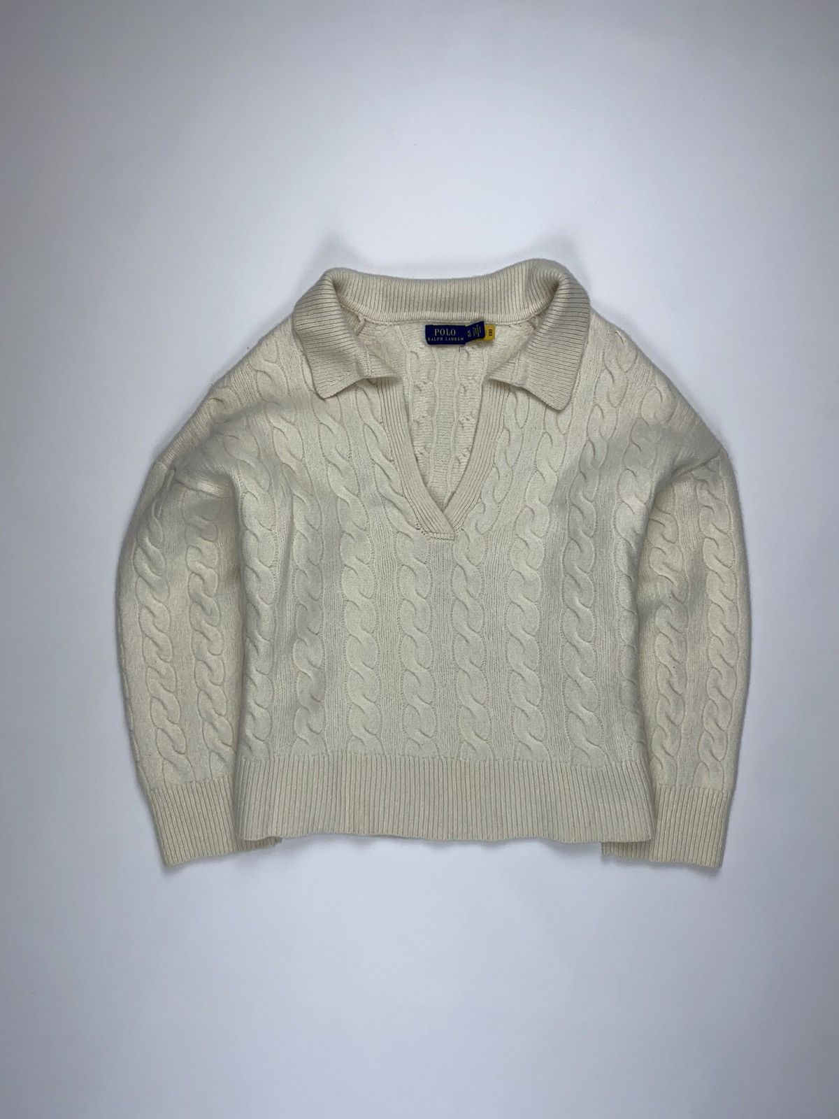 Polo Ralph Lauren 🚨 Polo Ralph Lauren vintage heavy knitted sweater woman’s XL Size XL / US 12-14 / IT 48-50 - 1 Thumbnail