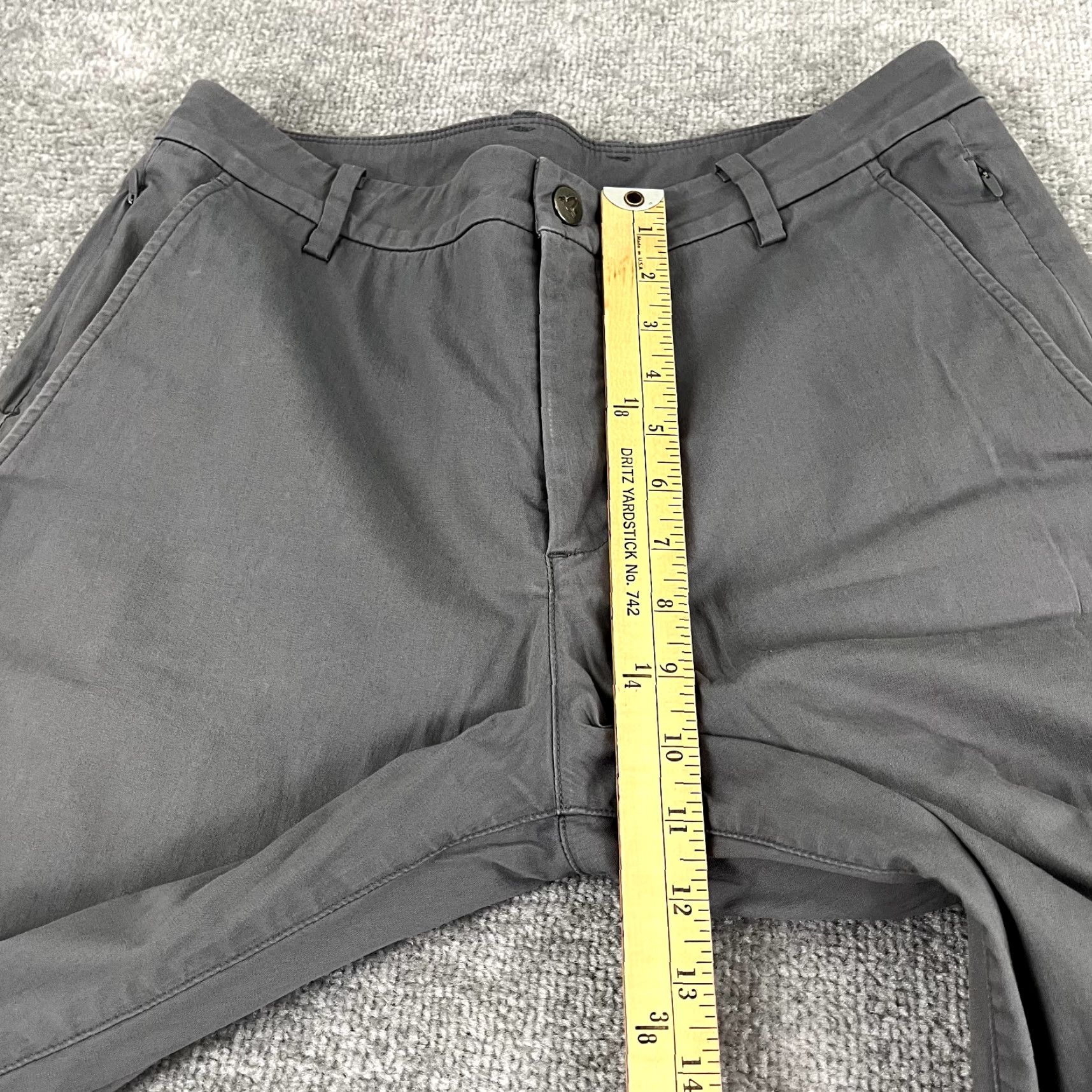 Vintage BIRD DOGS Pants Mens 32 x 32 Slim Tapered Gray Performance Golf Stretch Travel Size US 32 / EU 48 - 7 Thumbnail