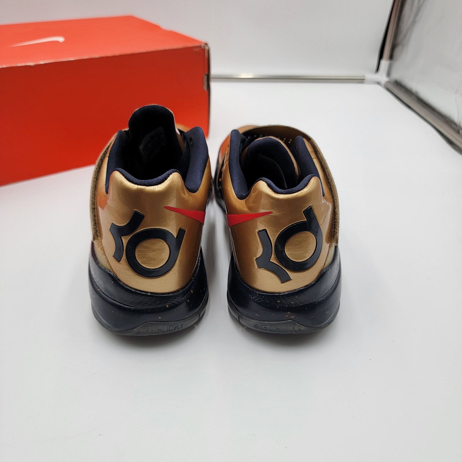Nike Nike Zoom KD 4 'Gold Medal' Sz 8.5 473679-702 Size US 8.5 / EU 41-42 - 4 Thumbnail