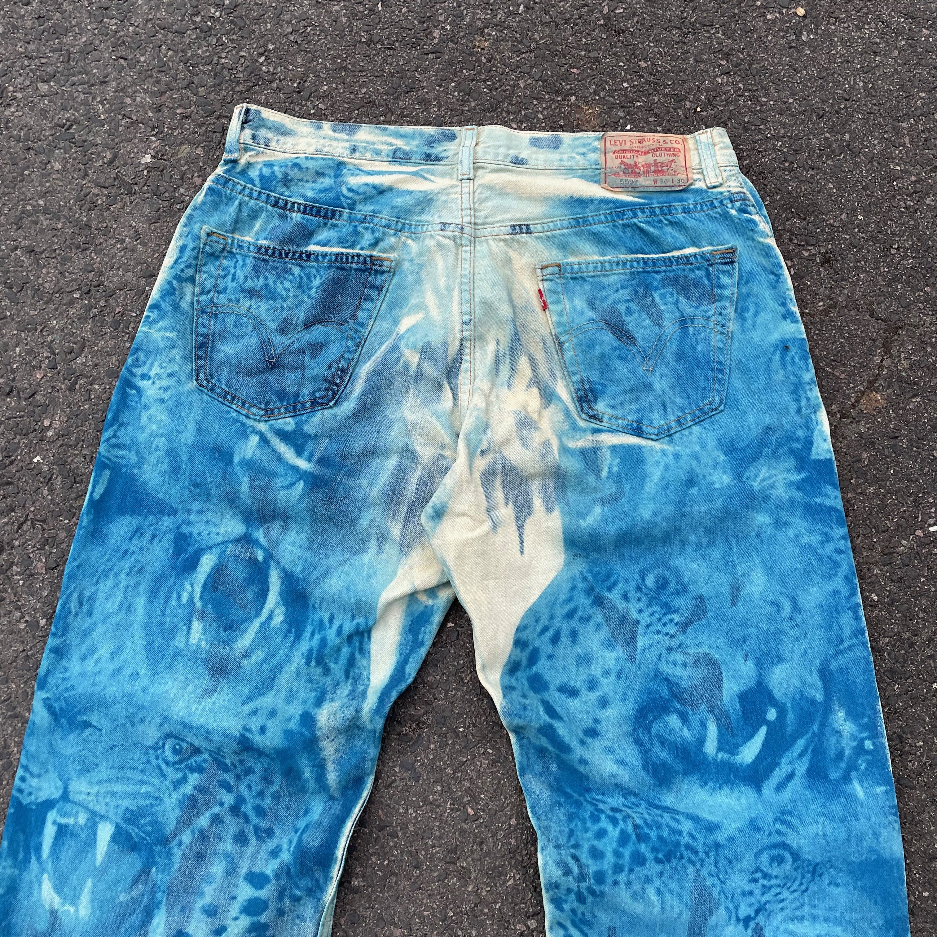 Levi's Custom Levi’s Jeans Japanese style Denim Opium Y2K Pants Size US 36 / EU 52 - 4 Thumbnail