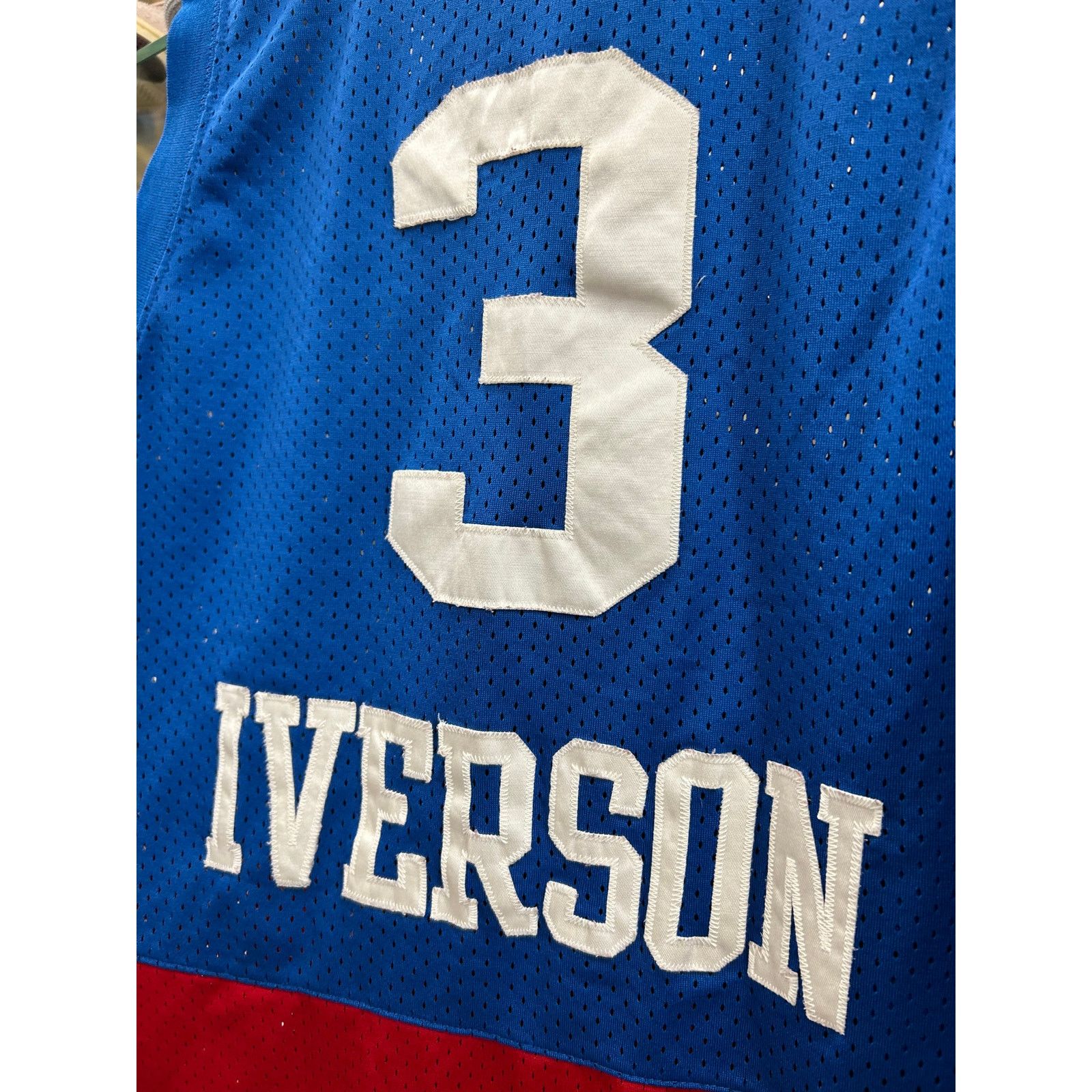 Nike × Vintage Philadelphia 76ers "Rewind" 3 Iverson Jersey size 2XL XXL Size US XXL / EU 58 / 5 - 3 Thumbnail