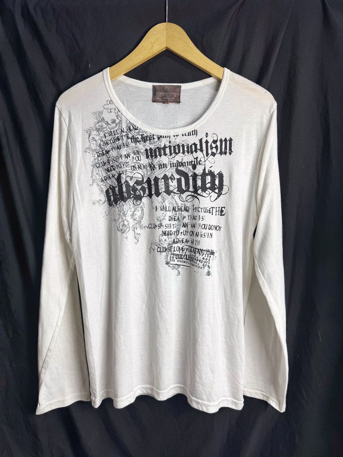 Le Grande Bleu (L.G.B.) Beaumere Poem Long Sleeve Japanese Size US M / EU 48-50 / 2 - 1 Thumbnail