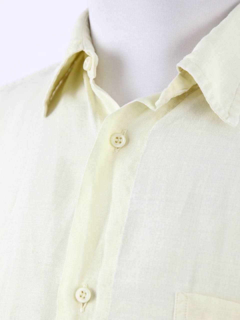 Ermenegildo Zegna ERMENEGILDO ZEGNA Soft linen shirt with short sleeves Size US L / EU 52-54 / 3 - 5 Thumbnail