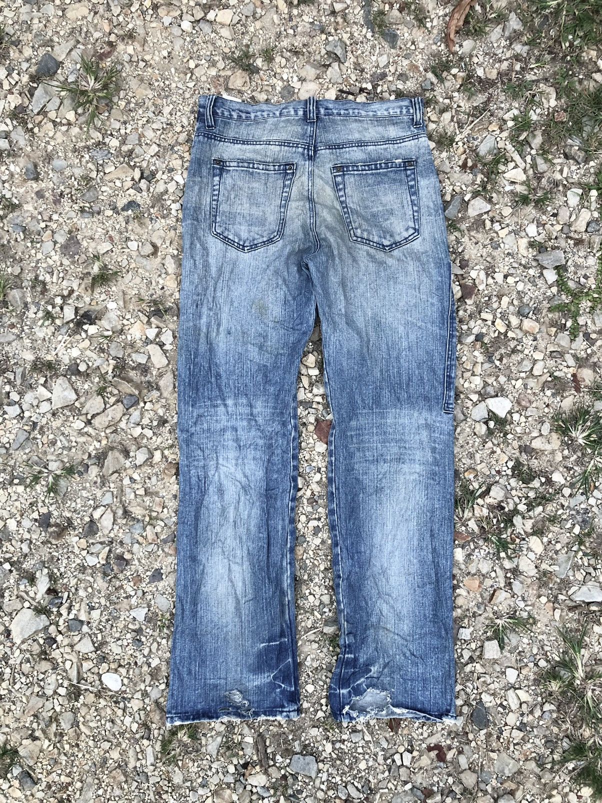 Hypebeast WIDE LEG⚡️⚡️HAWAIIAN STYLE DENIM BY EXHIBITIONIST Size US 32 / EU 48 - 6 Thumbnail