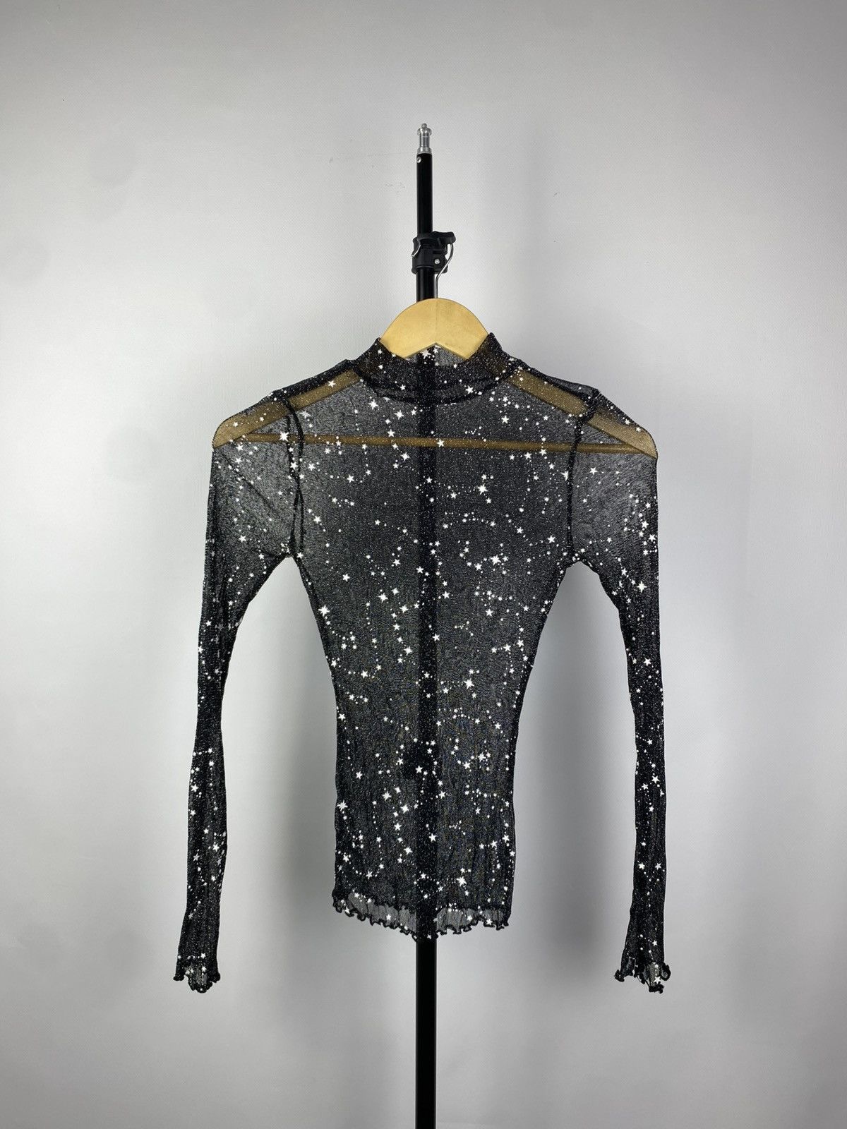 Hysteric Glamour × Japanese Brand JAPANESE 🔥 VINTAGE BLACK MESH JPG GAULTIER STYLE Size S / US 4 / IT 40 - 1 Thumbnail