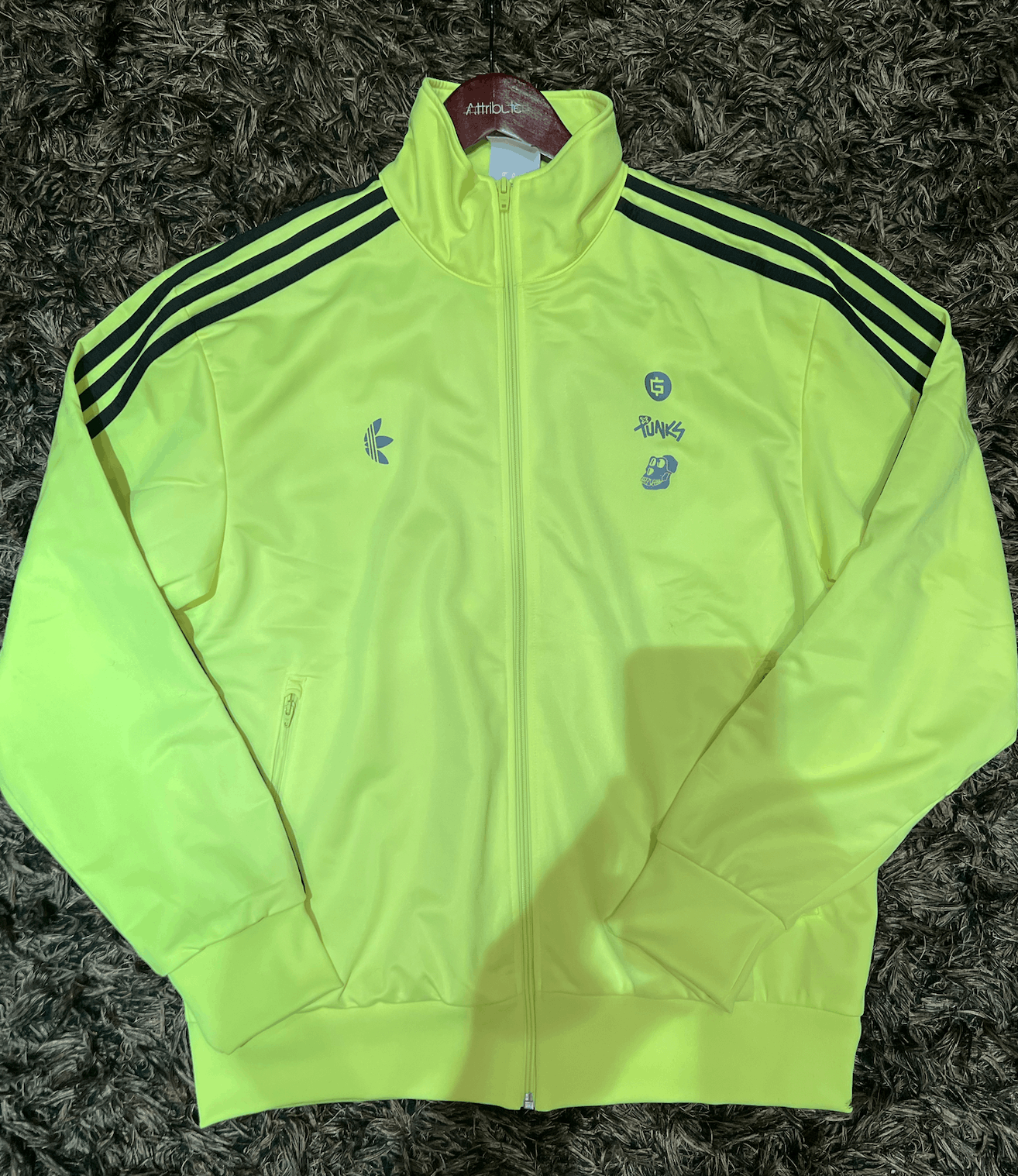 Adidas Originals Tracksuit high quality (XL) & Beanie Into the Metaverse Bored Ape Yacht Club