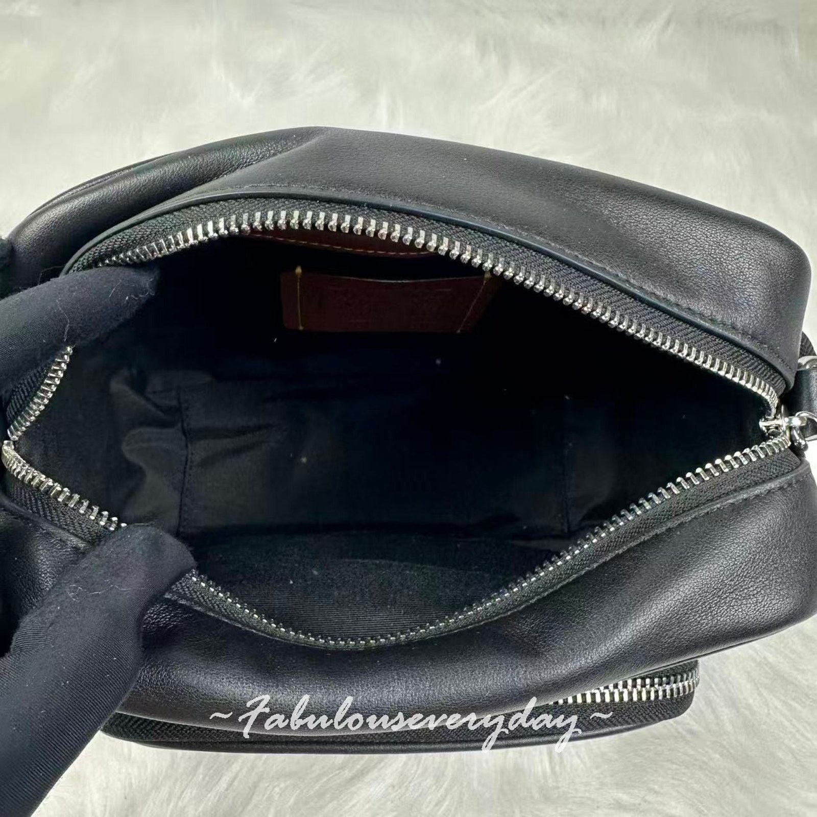 Coach Coach Men Fletcher Crossbody BSignature Canvas/Silver/Black Size ONE SIZE - 7 Thumbnail