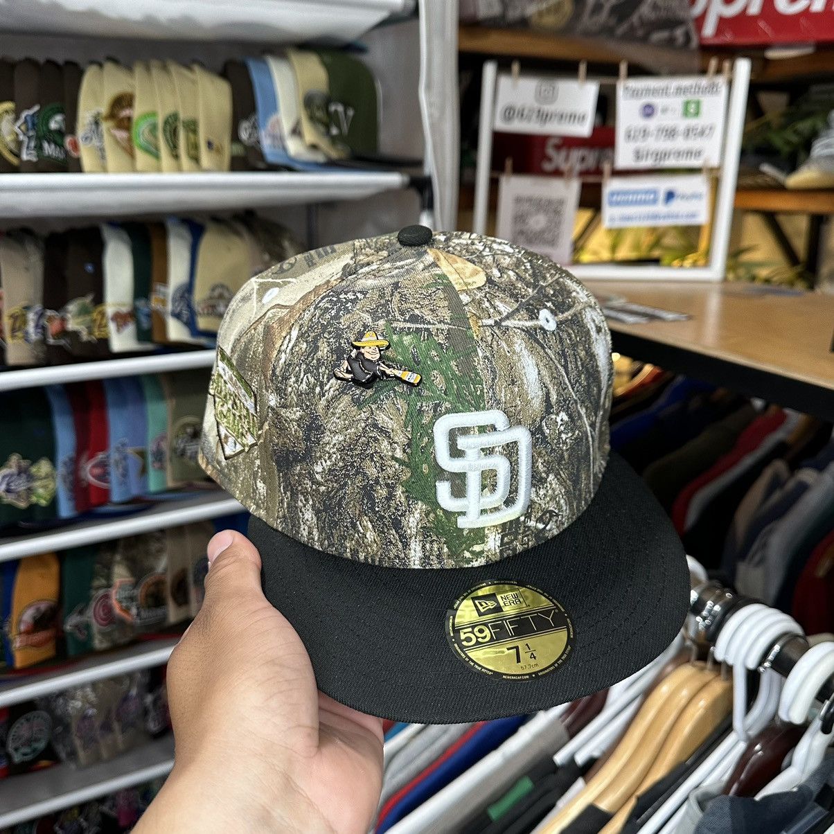 San Diego padres real tree camo fitted