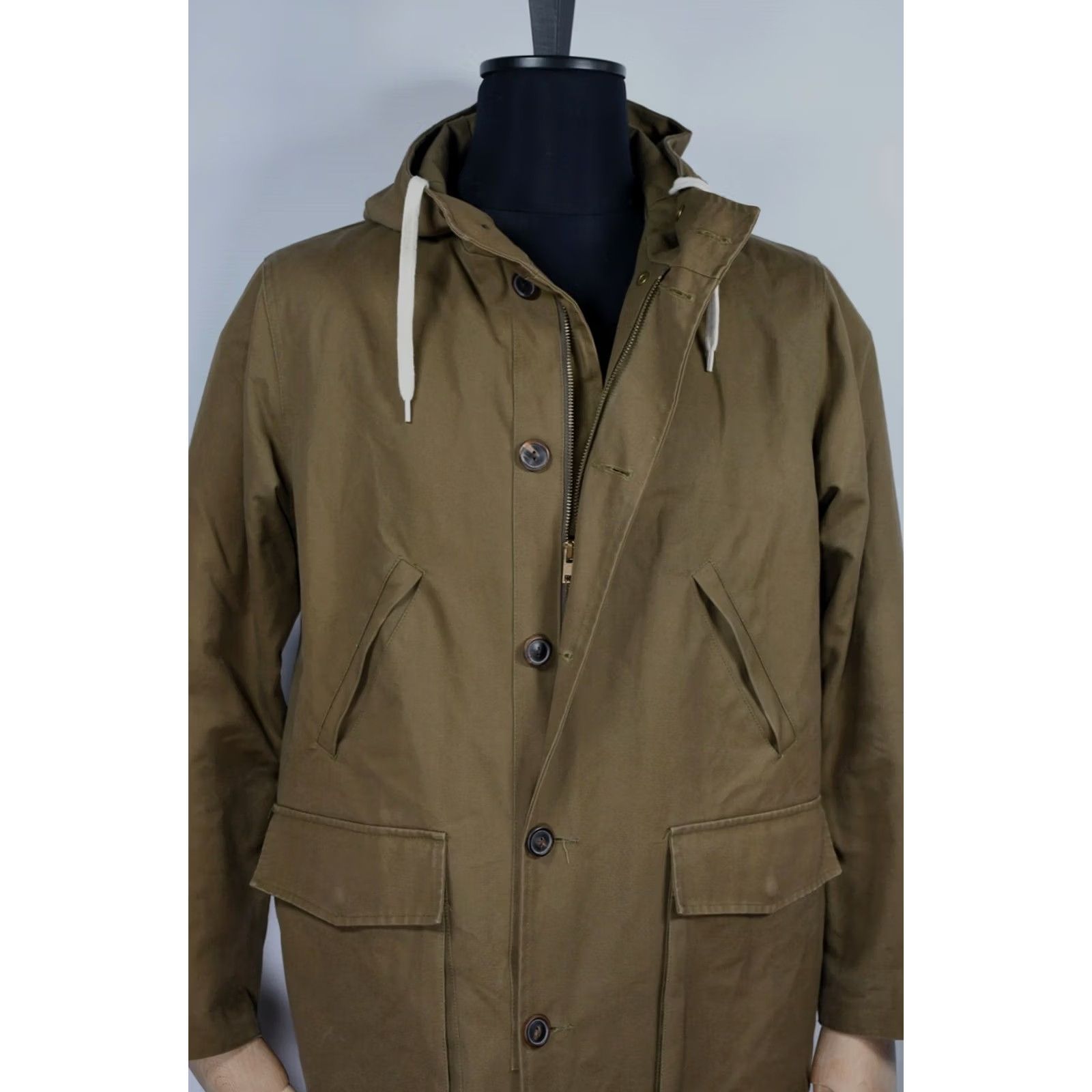 Our Legacy OUR LEGACY SHIELD JACKET Olive MEN'S Parka Jacket S Green Hooded Casual Vintage: No (omit) Size US S / EU 44-46 / 1 - 4 Thumbnail