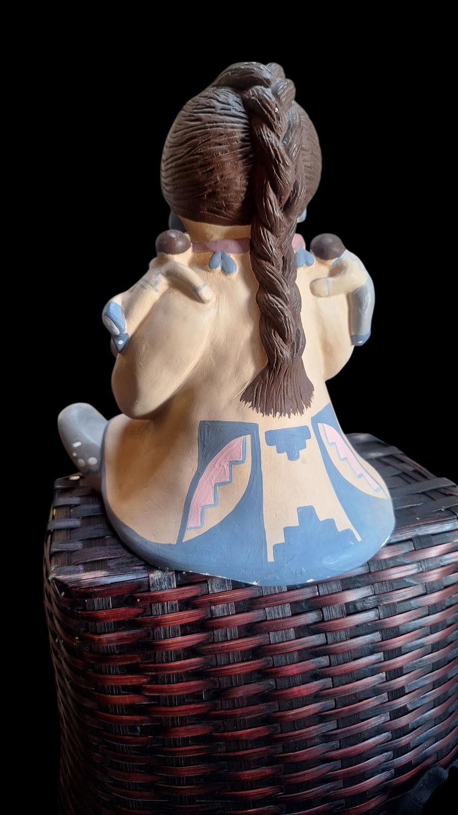 Designer Southwest Traditions Storytellers 8” Clay Figurine Size ONE SIZE - 4 Thumbnail