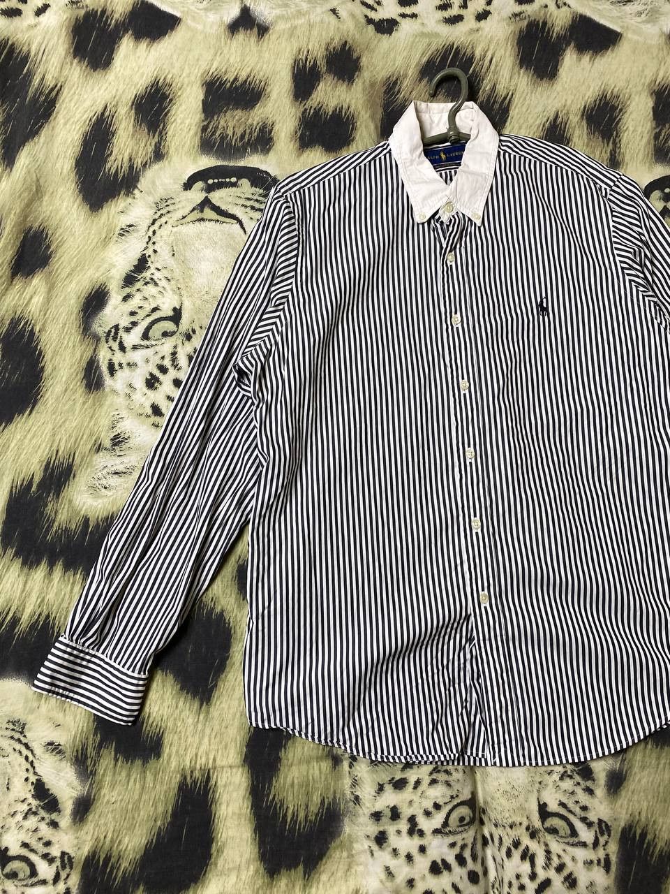 Polo Ralph Lauren Polo Ralph Lauren 100% Cotton Striped Button Up Shirt Size L Size US L / EU 52-54 / 3 - 8 Thumbnail