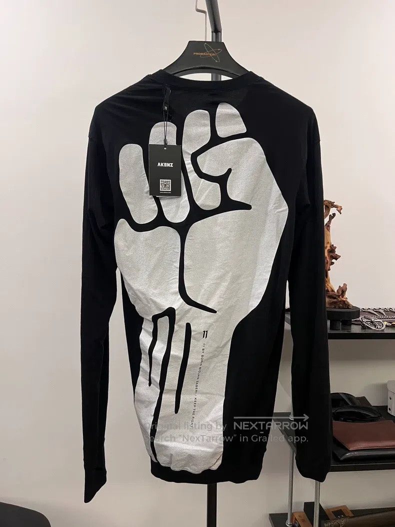 Boris Bidjan Saberi Boris Bidjan Saberi Double-sided Printed Underwear Long Sl Size US XXS / EU 40 - 1 Thumbnail