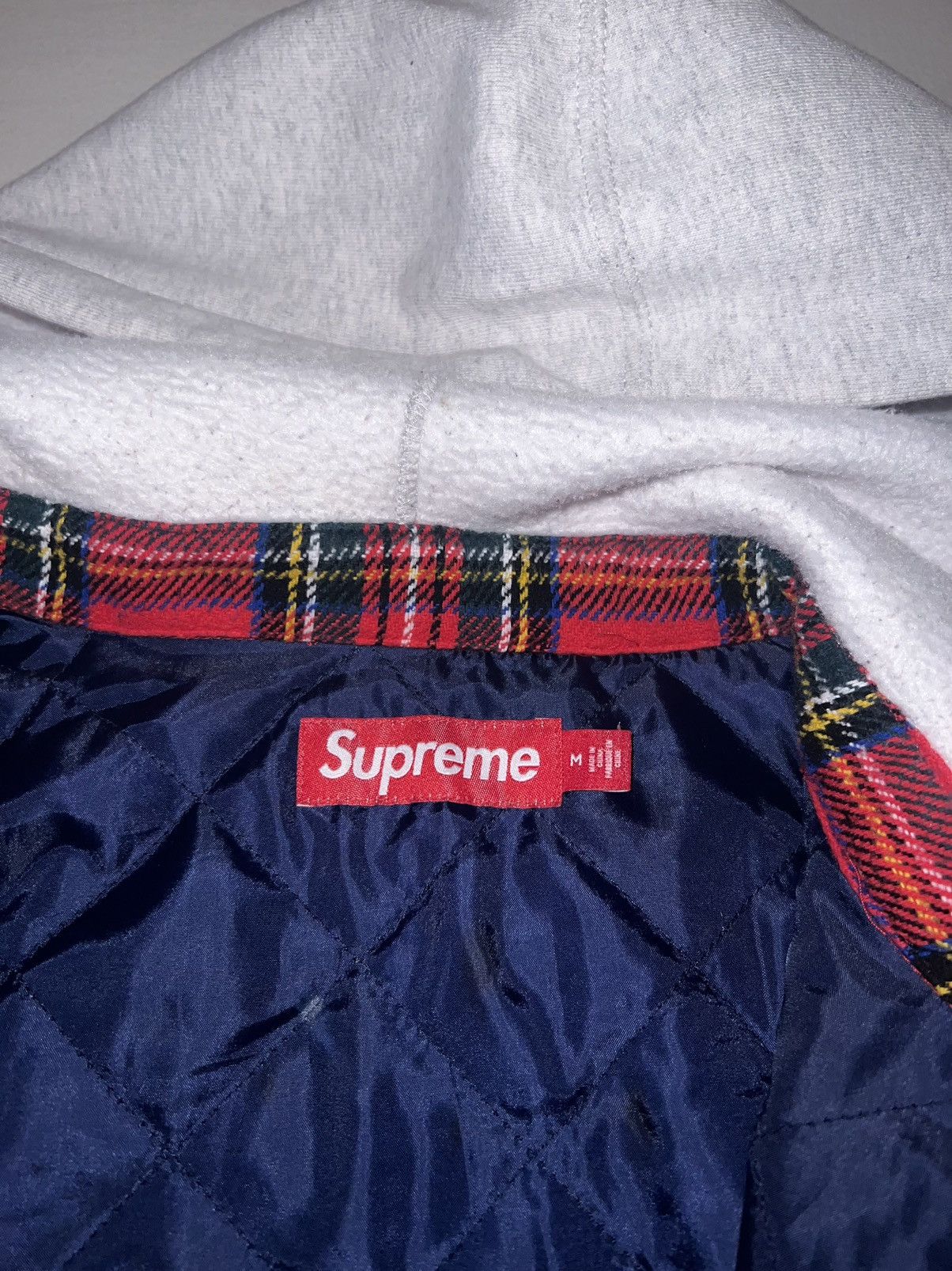 Supreme Supreme flannel Jacket red Size US M / EU 48-50 / 2 - 4 Thumbnail