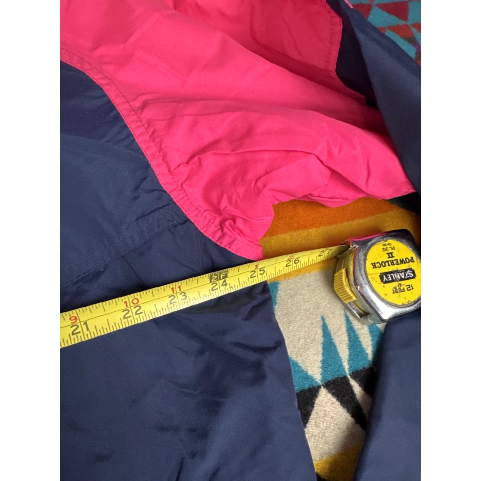Vintage VINTAGE Columbia Powder Keg Bomber Jacket Men L Pink Neon Blue Jacket Size US L / EU 52-54 / 3 - 6 Thumbnail