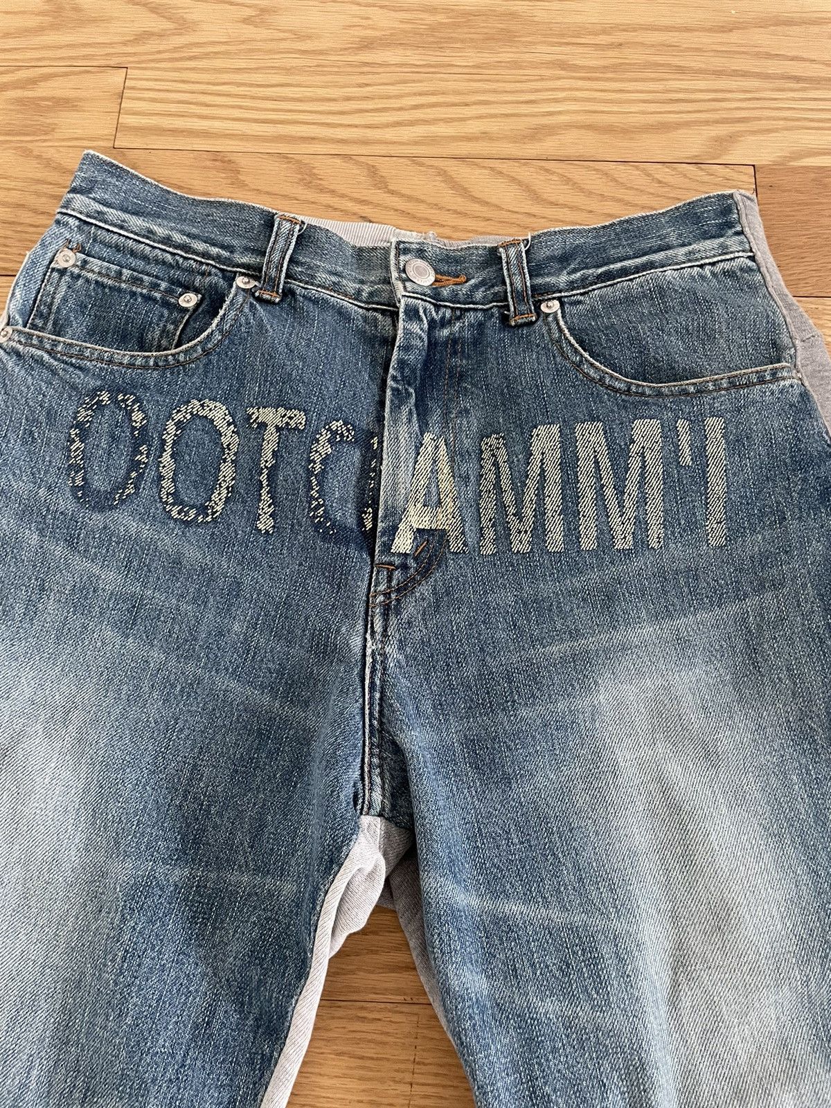 Undercover Undercover “IMMADTOO” Hybrid Denim Size US 29 - 4 Thumbnail