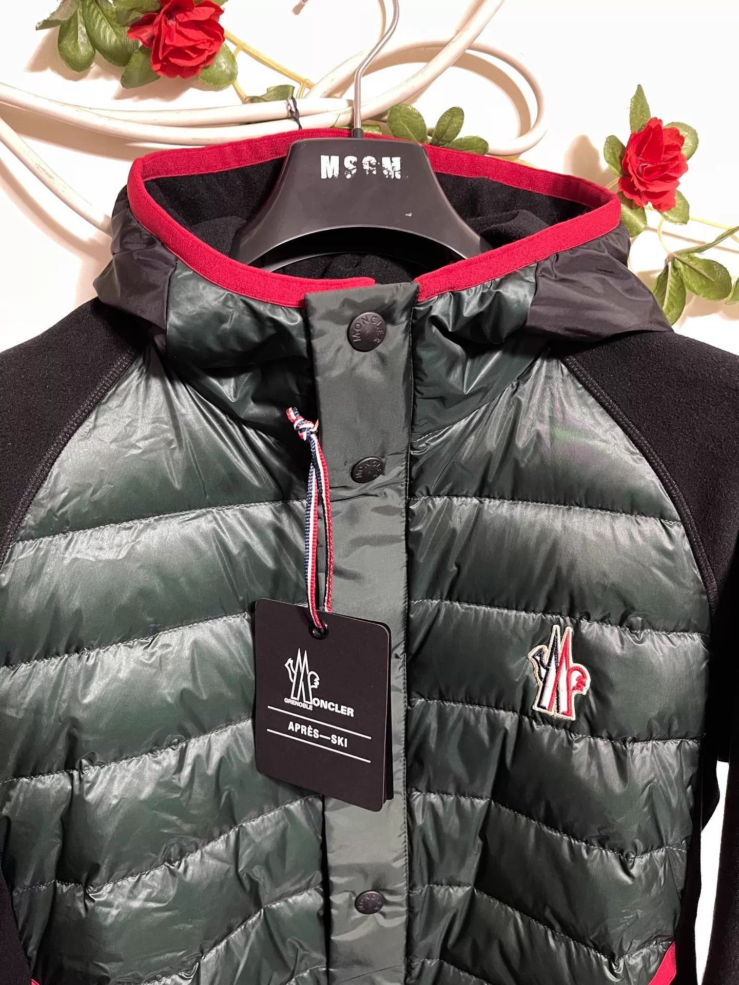 Moncler Hooded Padded Light Jacket Multi Color XL Size US XXS / EU 40 - 4 Thumbnail