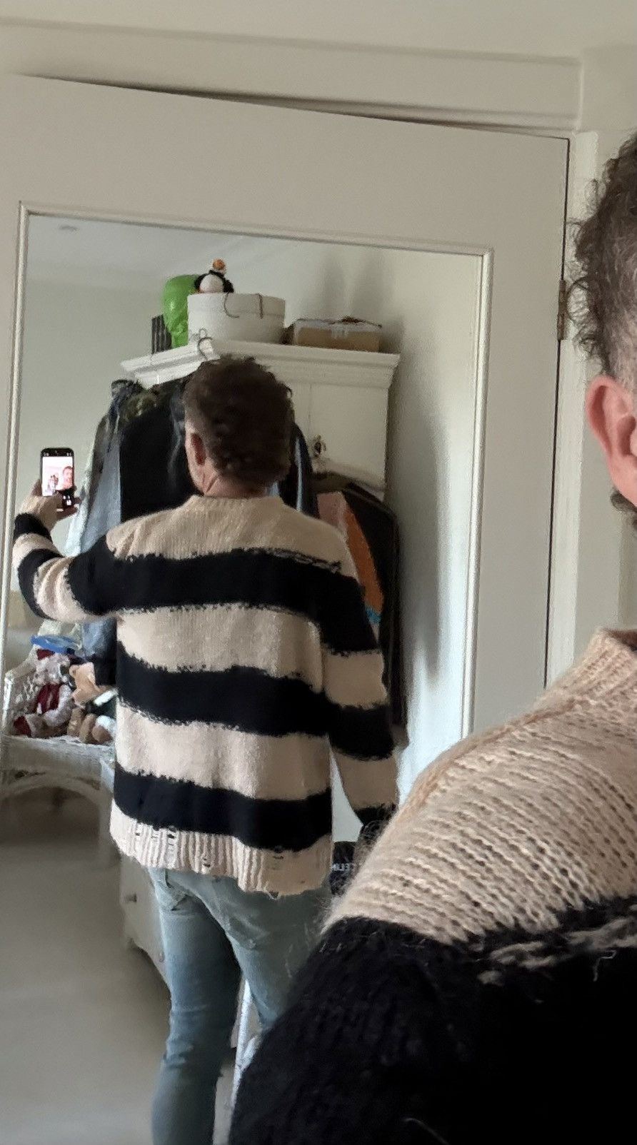 Acne Studios Acne Studios mohair knit sweater distressed grail Size US L / EU 52-54 / 3 - 8 Thumbnail