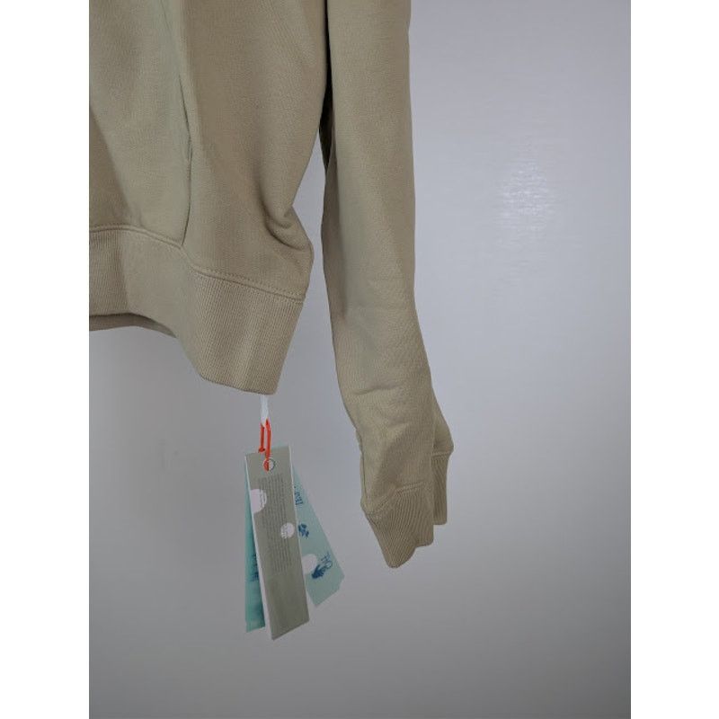 Off-White o1rshd1 Caravagg Crowning Over Hoodie in Dark Sand / Black Size US M / EU 48-50 / 2 - 7 Thumbnail
