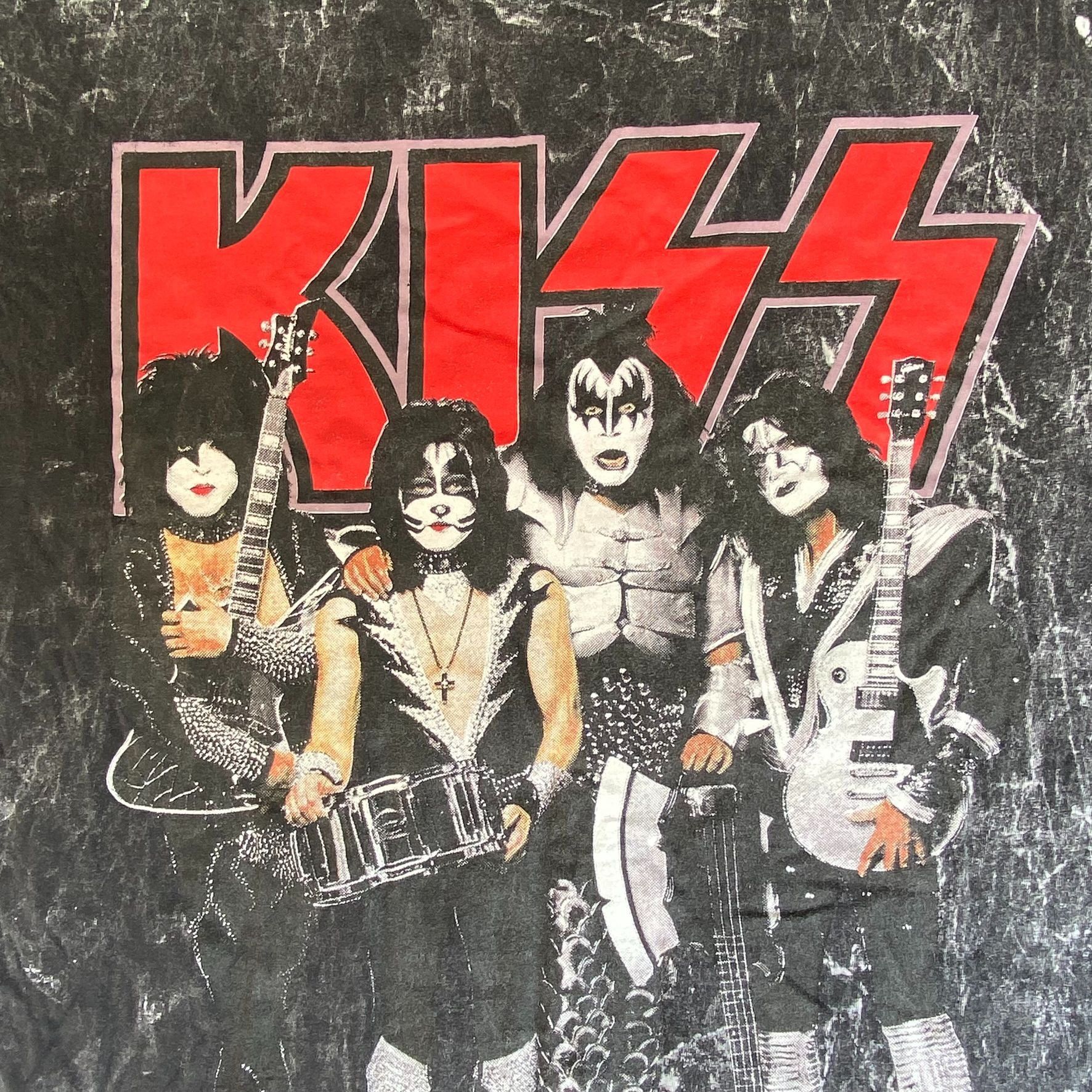 Band Tees Vintage Y2K KISS Band Shirt Punk Glam Metal Logo Rock Tee Size US L / EU 52-54 / 3 - 3 Thumbnail