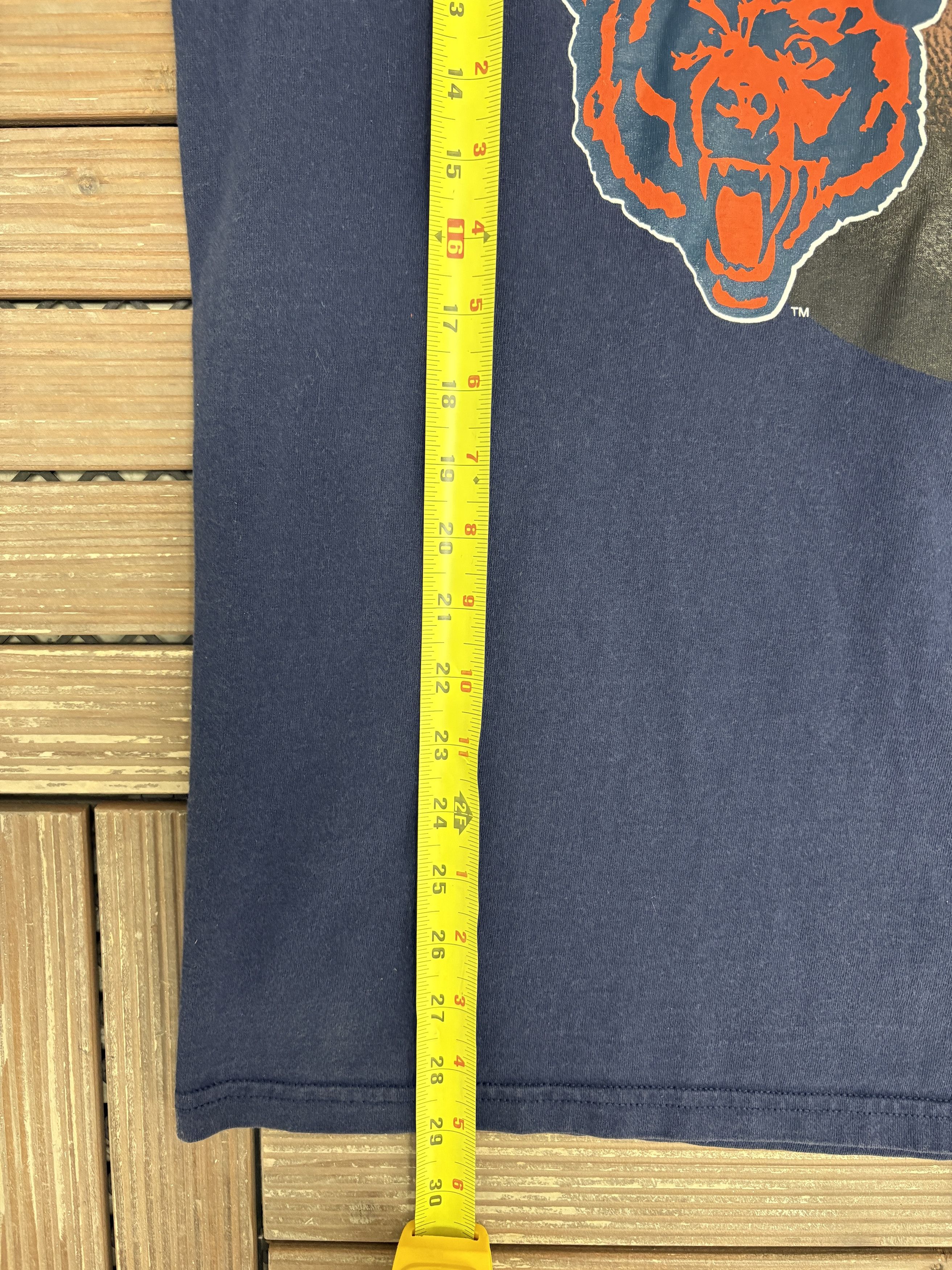 Vintage Chicago Bears Vintage Made in USA Blue T-Shirt Tee Size US XL / EU 56 / 4 - 7 Thumbnail