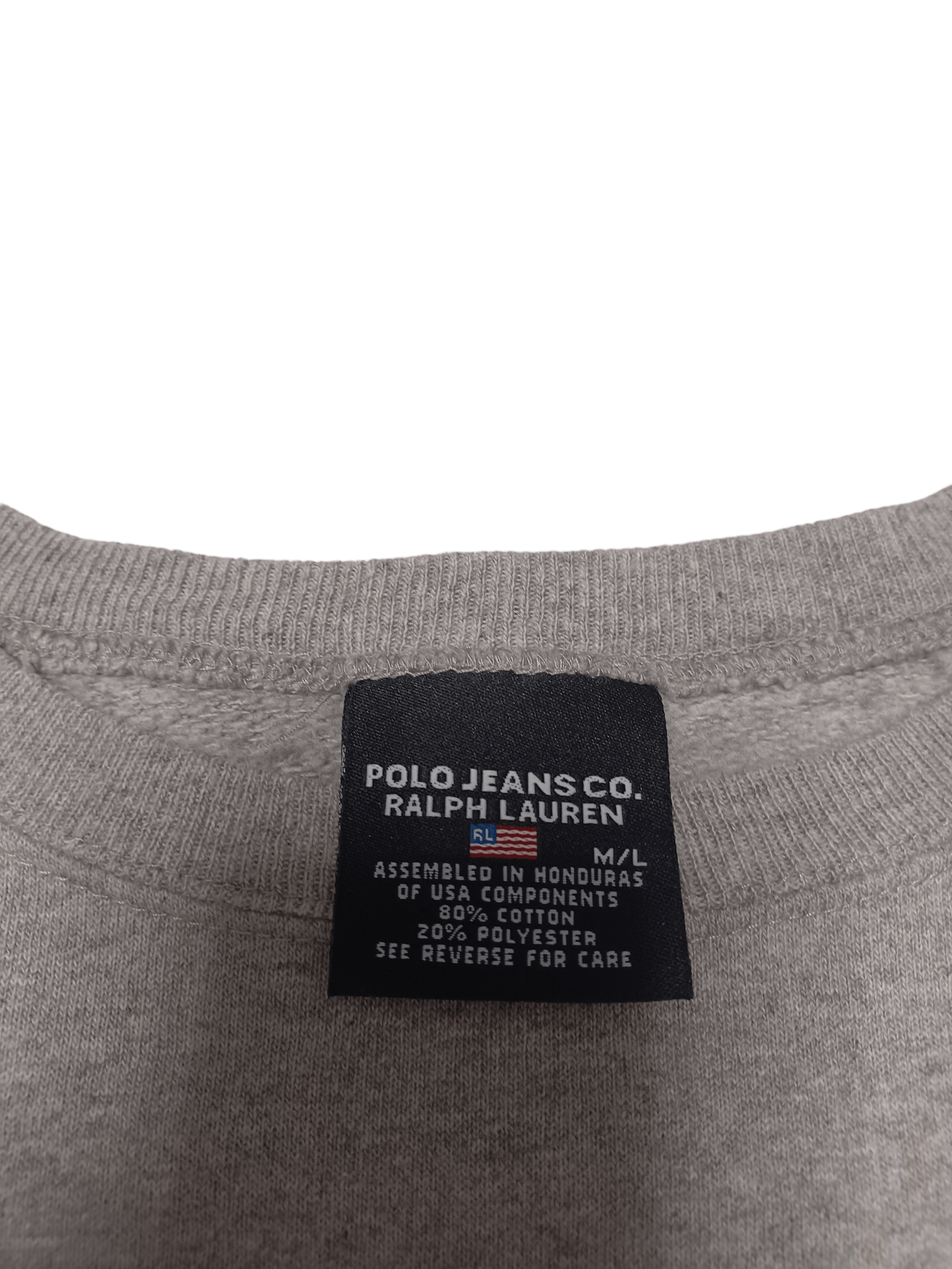 Polo Ralph Lauren PRL JEANS MADE IN HONDURAS AMERICAN FLAG SWEATSHIRT OVERSIZE Size US M / EU 48-50 / 2 - 4 Thumbnail