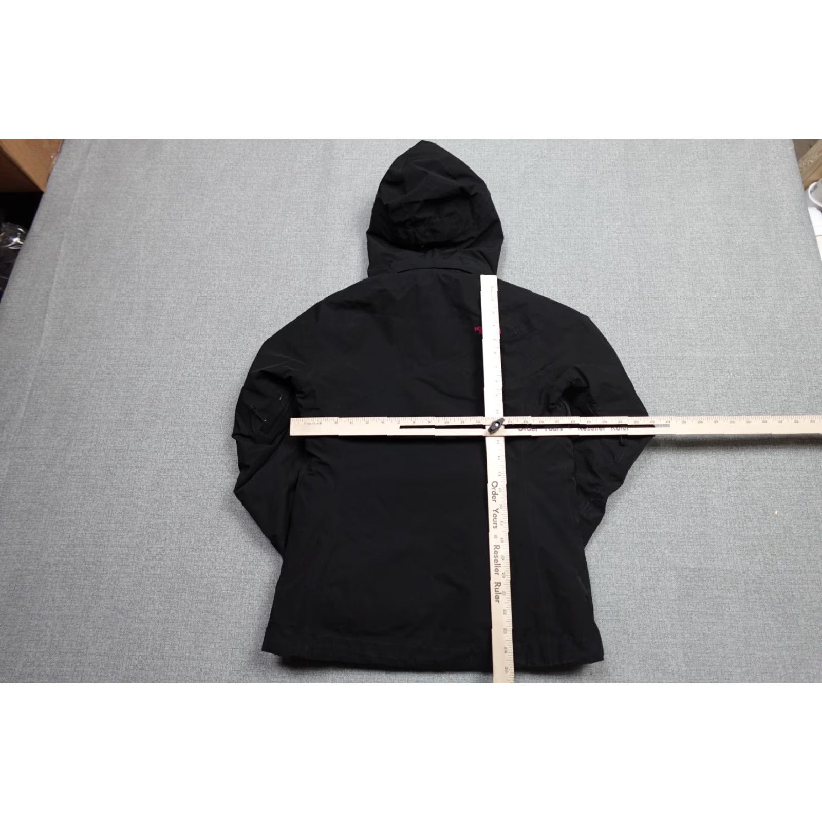The North Face The North Face Jacket Womens Small Black Hyvent Hooded Windbreaker Raincoat Size S / US 4 / IT 40 - 5 Thumbnail