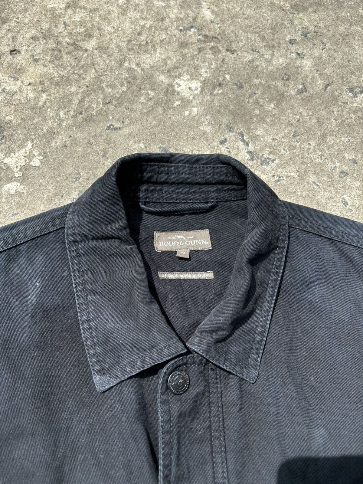 Rodd & Gunn Rodd & Gunn Black Cotton Bomber Jacket Size US M / EU 48-50 / 2 - 3 Thumbnail