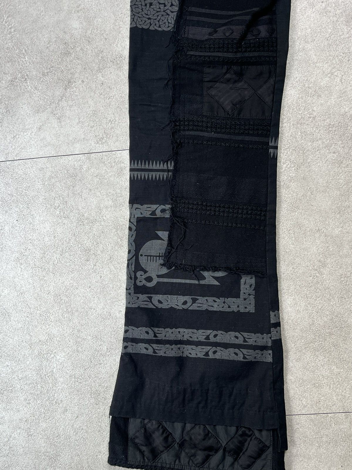 Undercover undercover SCAB SS03 Hagi Patchwork Jeans Size US 34 / EU 50 - 7 Thumbnail