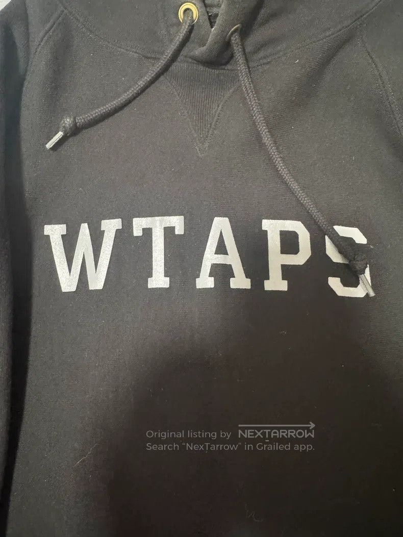 Wtaps Wtaps Classic black gold logo hoodie Size US XL / EU 56 / 4 - 2 Thumbnail