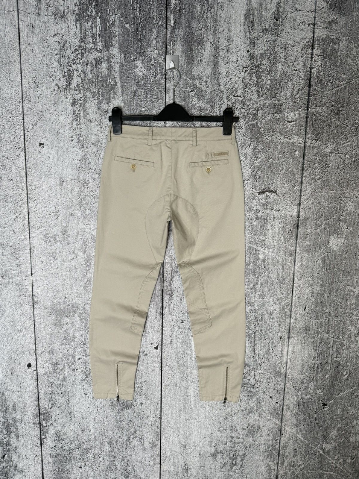 Prada Prada Milano Rare Technical Pants Reinforced Knees Zip Ankle Size 27" / US 4 / IT 40 - 11 Thumbnail