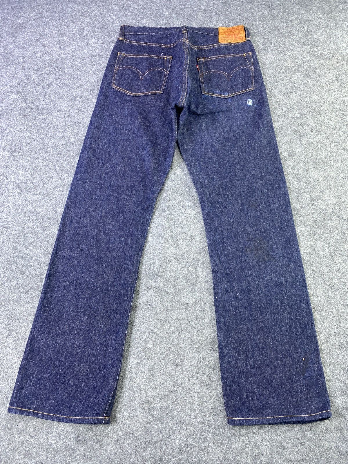 Jean × Levi's × Vintage VINTAGE LEVIS s501xx Big ‘E’ REDLINE BLUE JEANS-J889 Size US 29 - 4 Thumbnail