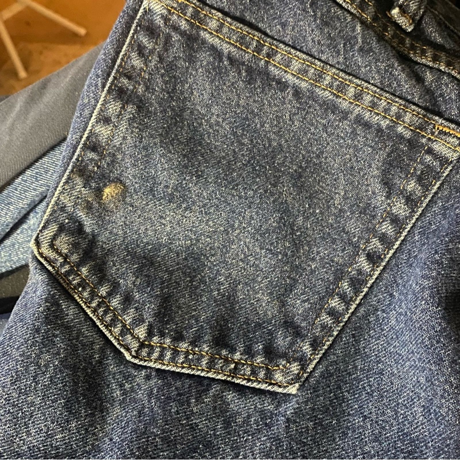 Wrangler Vintage 90s Dark Stonewash Wrangler Premium Quality Jeans Size US 36 / EU 52 - 8 Thumbnail