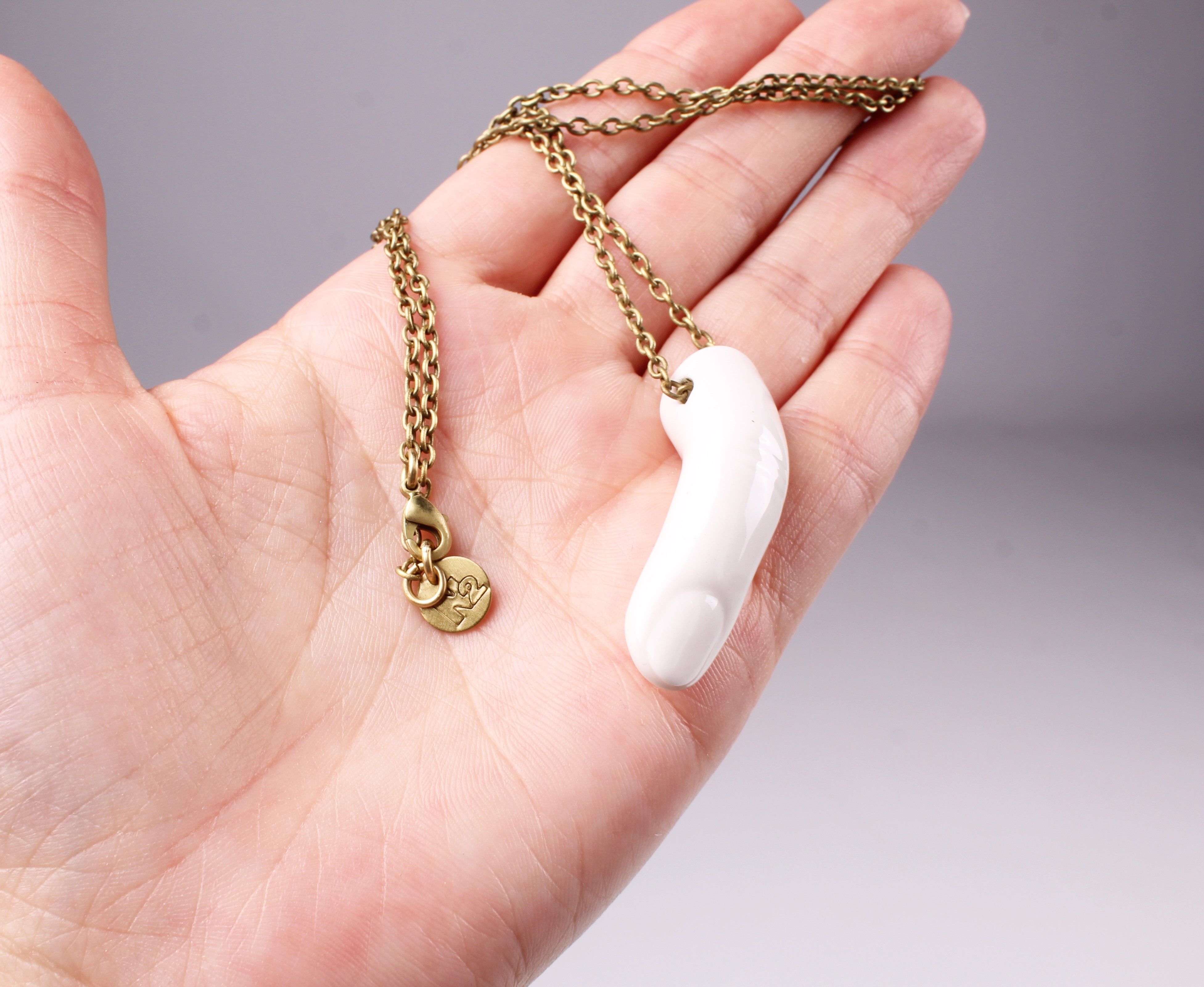 Other Les Nereides N2 White Finger Necklaces Size ONE SIZE - 4 Thumbnail