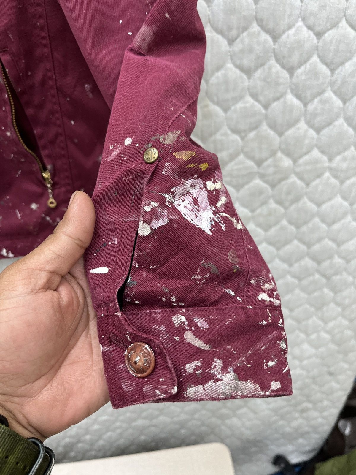 Ben Davis 🔥🔥🔥STEALS VTG BEN DAVIS SPLATTER PAINT WORKWEAR JACKET Size US S / EU 44-46 / 1 - 9 Thumbnail