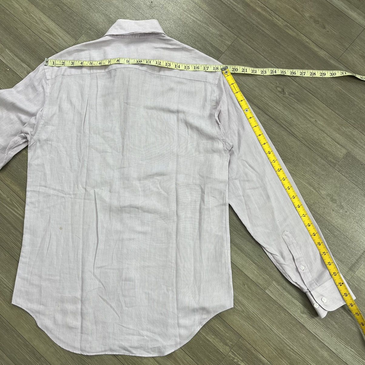 Giorgio Armani Vintage Giorgio Armani Collezioni Luxury Long Sleeve Shirt Size US L / EU 52-54 / 3 - 16 Thumbnail