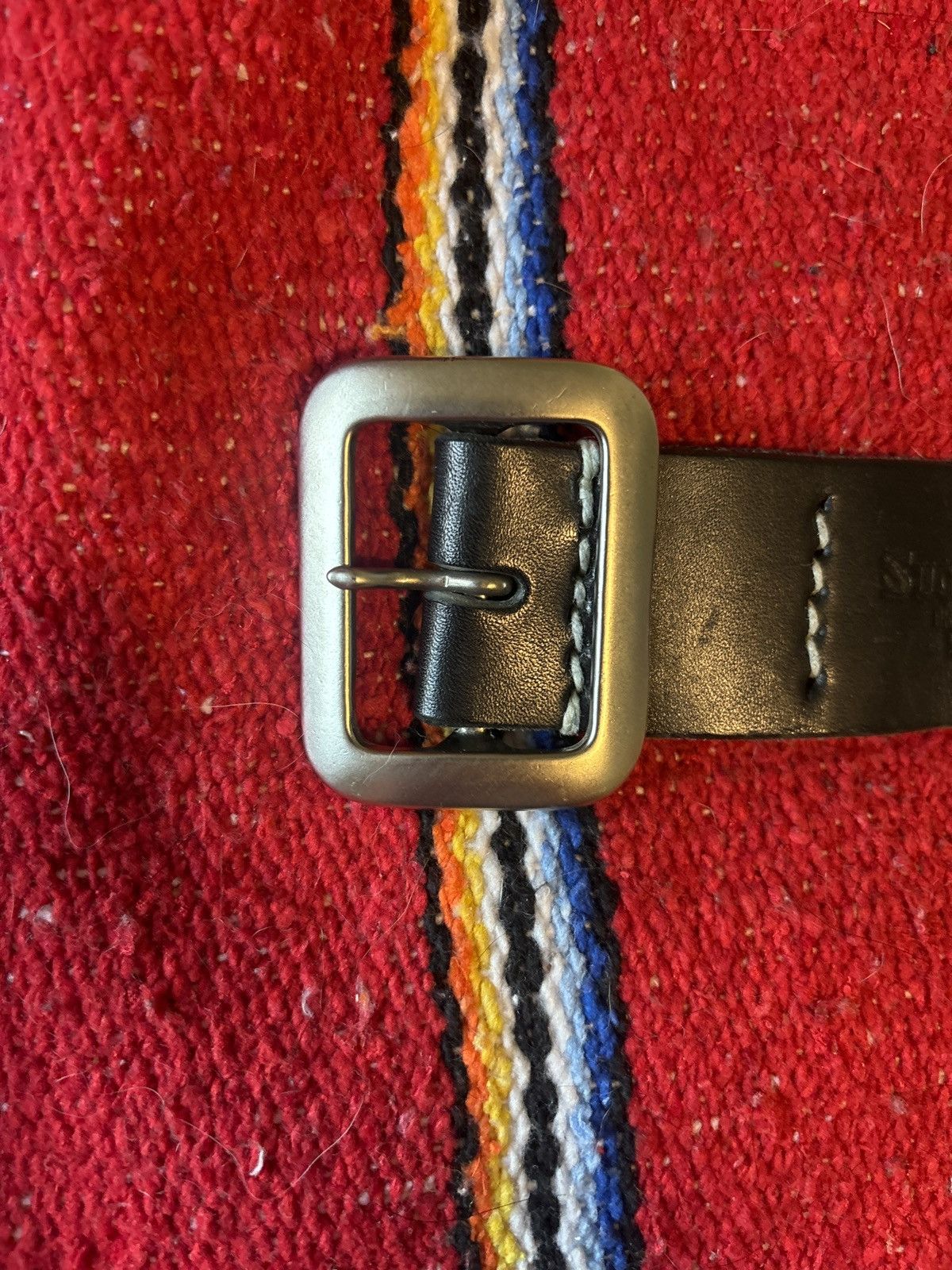 Sugar Cane Classic leather studded belt Size ONE SIZE - 3 Thumbnail