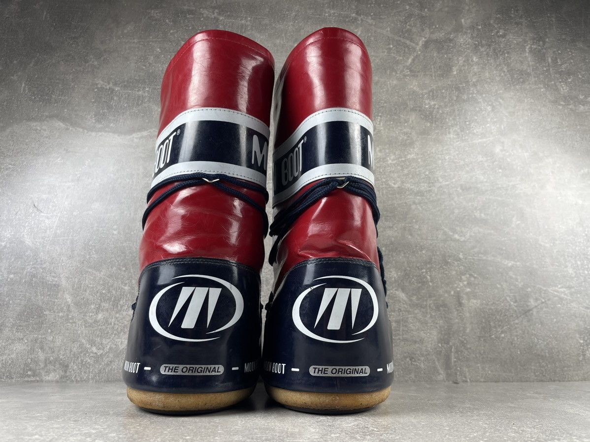 Moon Boot Moon Boot The Original Red Navy Snow Boots EU 37 Size US 7 / IT 37 - 6 Thumbnail
