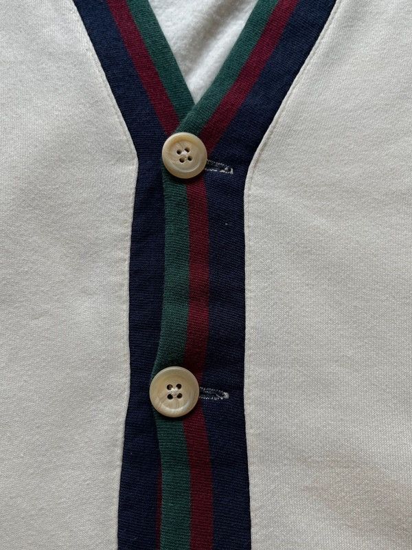 Polo Ralph Lauren Ralph Lauren Scribble Vintage 90s Cardigan Sz S Size US S / EU 44-46 / 1 - 8 Thumbnail