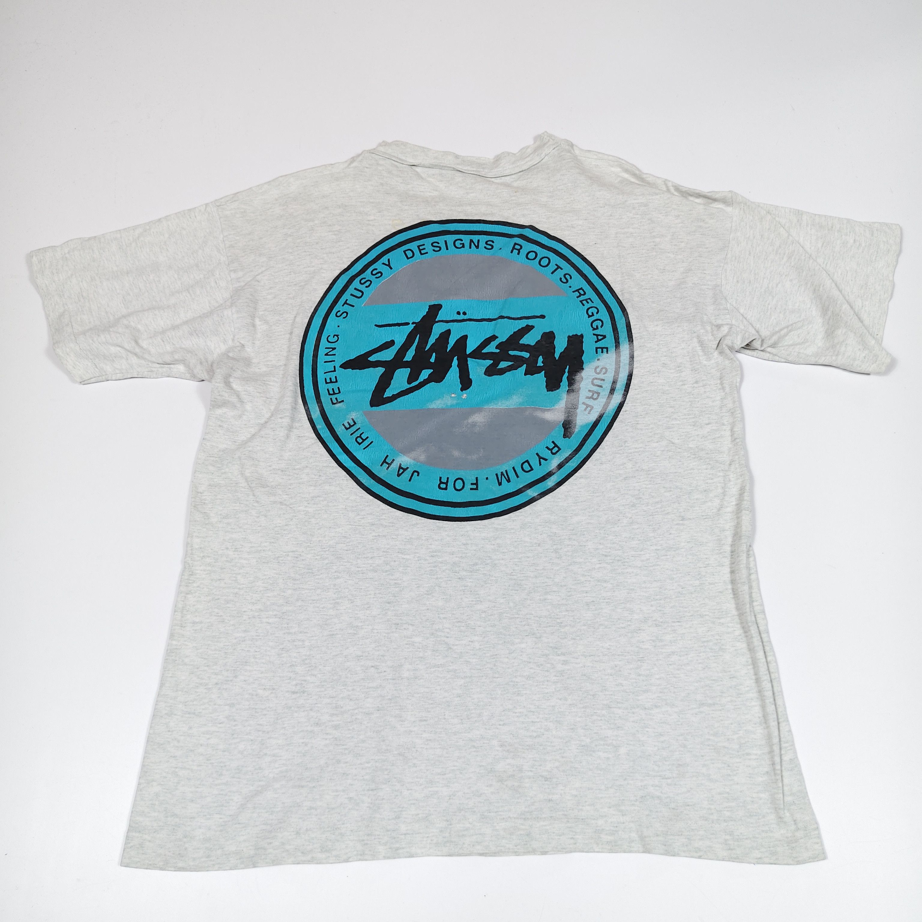 Stussy 90s Stussy "Roots Reggae Surf Rydim For Jah Irie Feeling" #F Size US L / EU 52-54 / 3 - 1 Thumbnail
