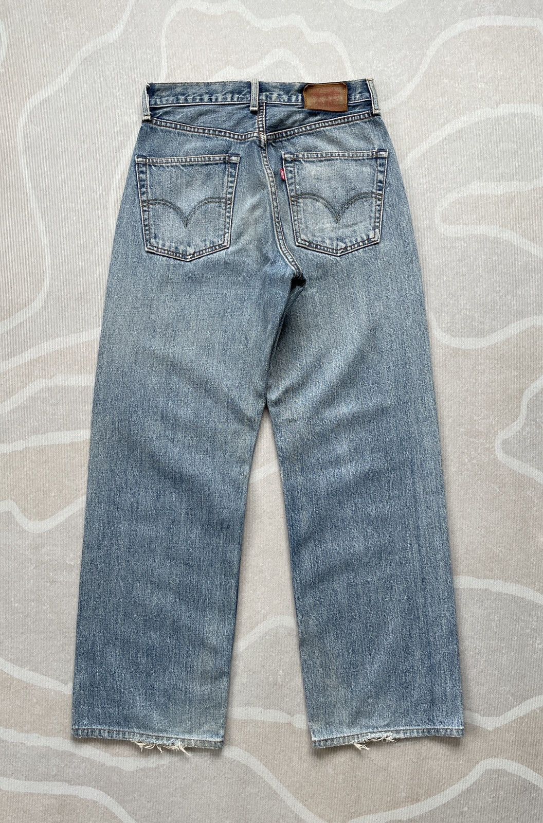 If Six Was Nine Levis 504 Straight Jeans (LG150) Size US 27 - 1 Thumbnail