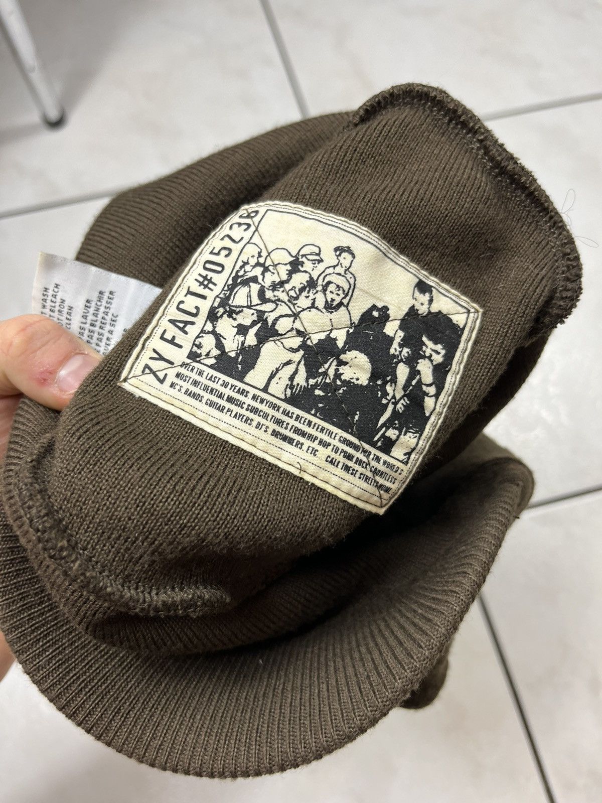 Vintage × Zoo York Vintage Zoo York visor radar beanie hat hip hop y2k knit Size ONE SIZE - 19 Thumbnail